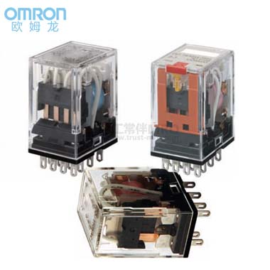 OMRON歐姆龍MY2-02 DC12微型功率繼電器