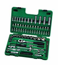 世達工具09013    86件6.3x12.5MM系列套筒組套