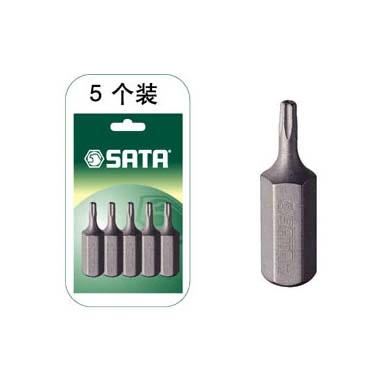 世達(dá)工具59459 5件套8MM系列30MM長中孔花形旋具頭TT50