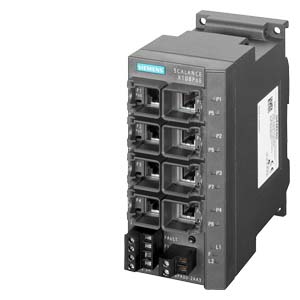 西門子6GK5108-0PA00-2AA3  交換機 SCALANCE X-100 非網管型